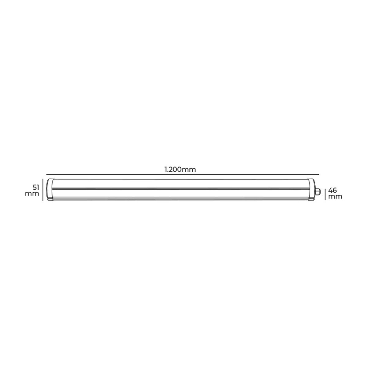 Fita LED EDM 31407 36 W Leve LED (6400 K)